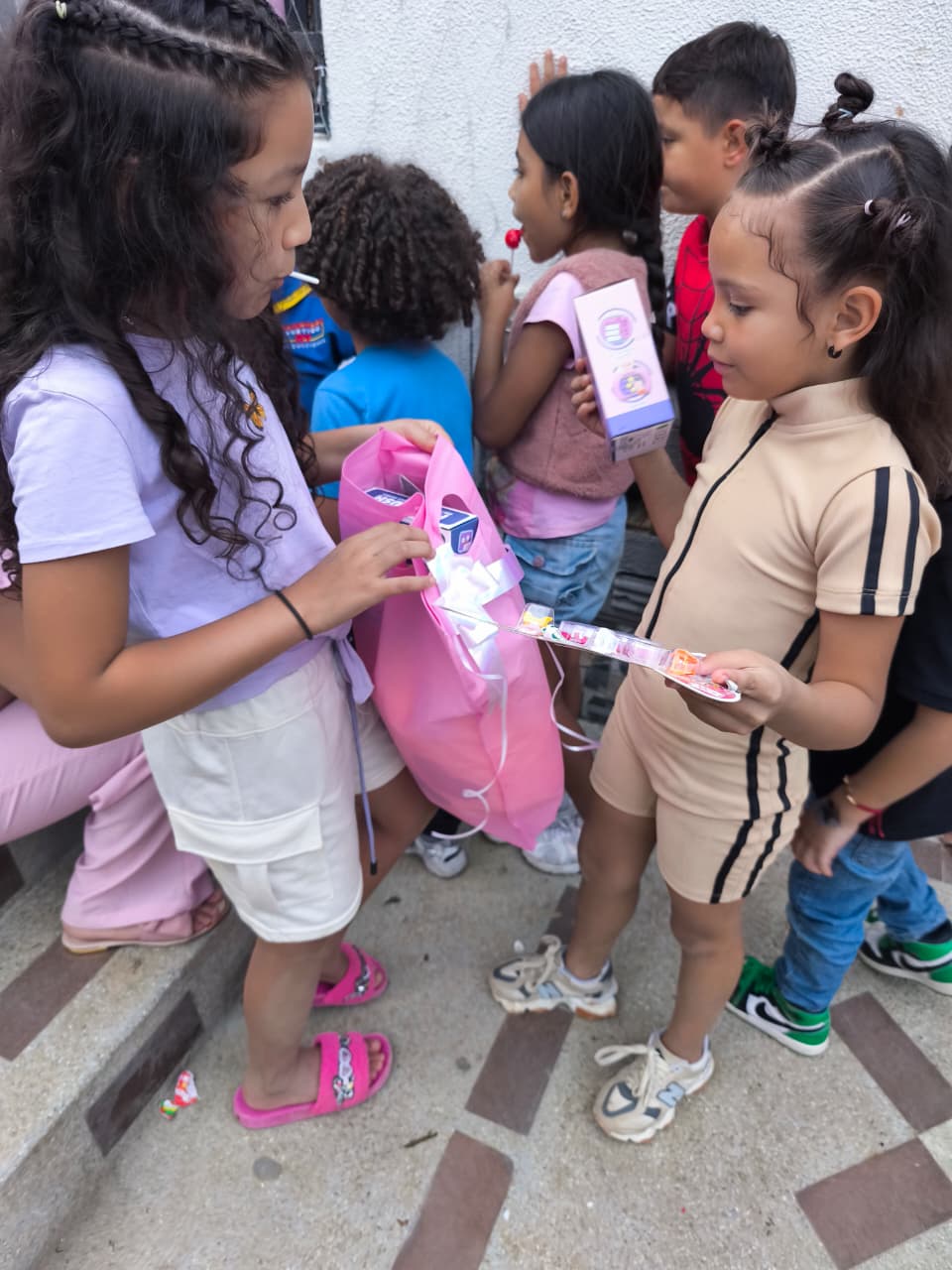 Trabajo de voluntarios